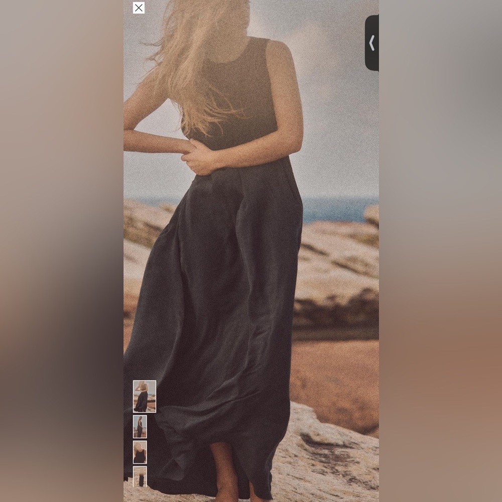 Zara Black Maxi Dress